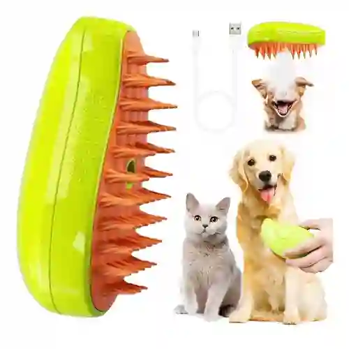 Cepillo Para Mascotas A Vapor
