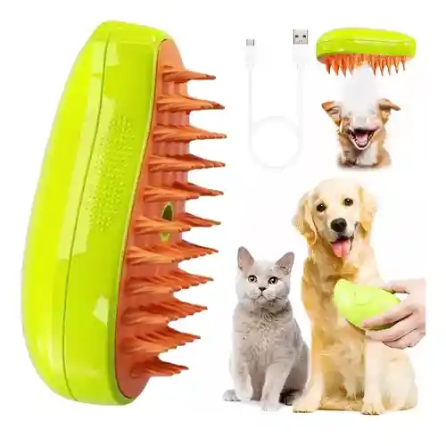 Cepillo Para Mascotas A Vapor