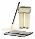 Trapero Plano Con Balde Escurridor Doble Compartimiento Beige 2 Mopas Innovo Home