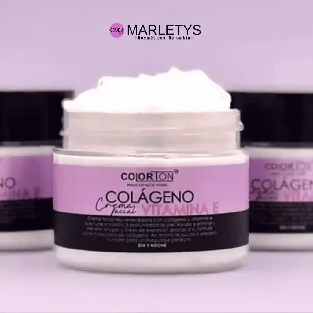 Crema Colágeno Con Vitamina E Colorton