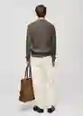 Buzo Jersey Koipe Vison Talla M Hombre Mango
