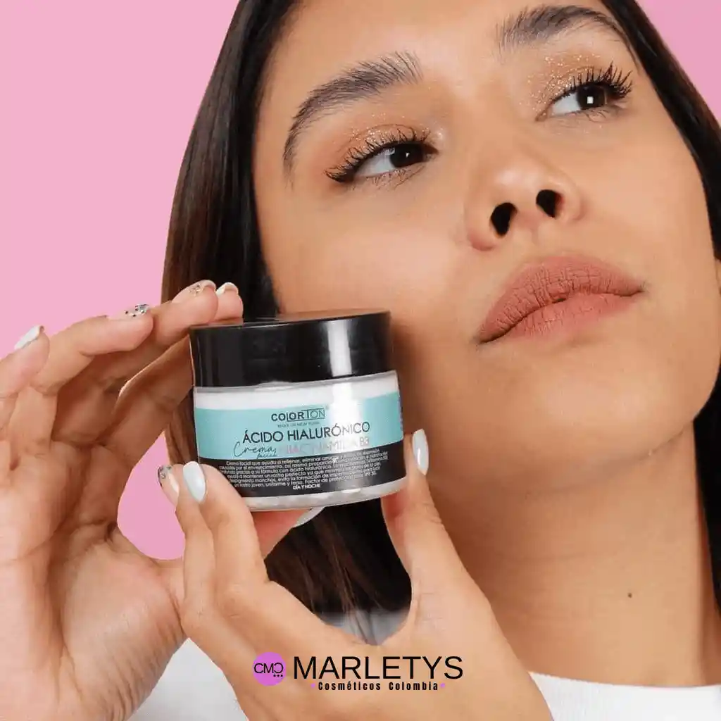 Crema Acido Hialuronico Con Niacinamida B3 Colorton