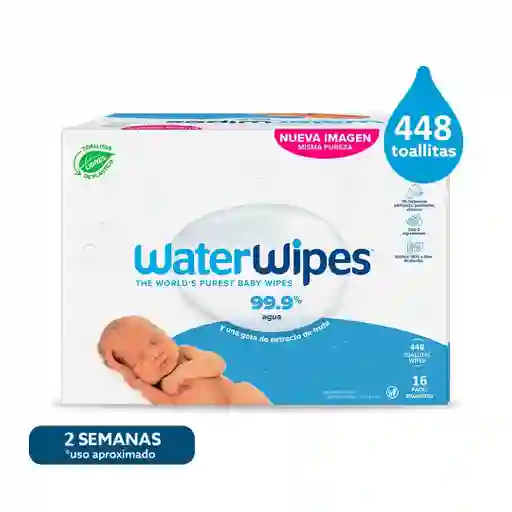 Toallas Húmedas X 448 Und Biodegradables (16 Paq X 28 Ud)