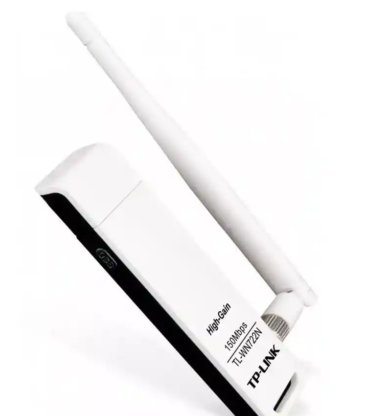 Tp-link, Tarjeta De Red De Alta Ganancia 150mbps, Tl-wn722n