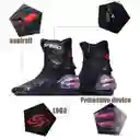 Botas Speed Moto Velocidad Proteccion Cuero Caña Media Disponible Talla 40eu 41eu 42eu 43eu