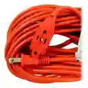 Extensión Eléctrica Industrial Casa X 10 Metros Naranja