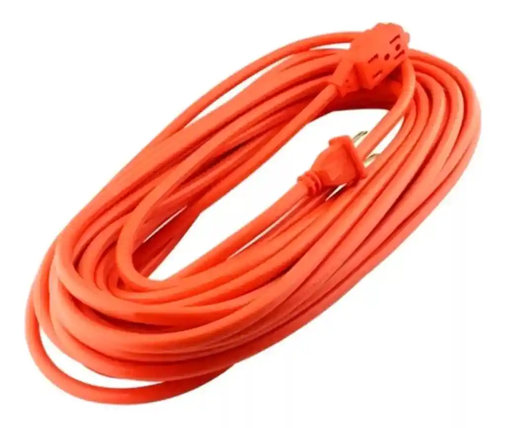 Extensión Eléctrica Industrial Casa X 10 Metros Naranja