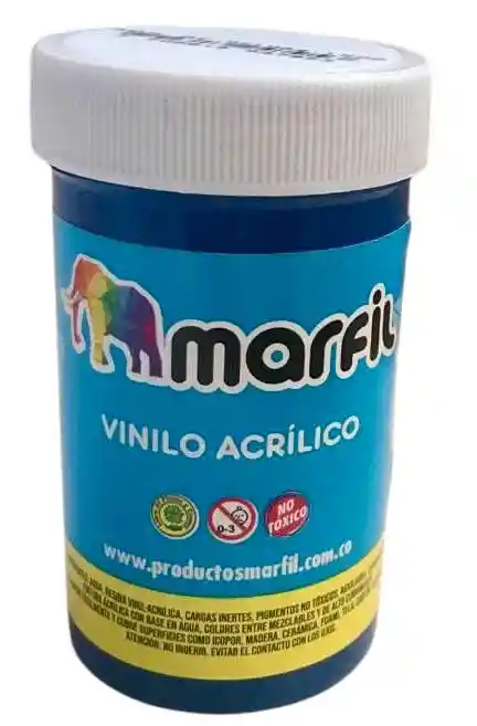 Pintura Vinilo Acrilico 150 Gm Azul