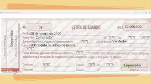 Letra De Cambio Económica