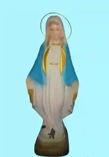 Figura En Ceramica De La Virgen Maria (26cm)