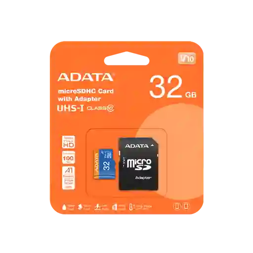 Memoria Micro Sd 32gb Clase 10 Adata