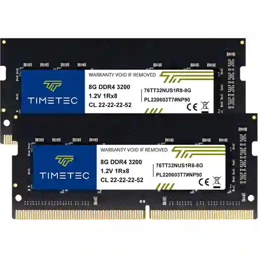Ram 2x8gb 16gb Ddr4 3200mhz Timetec Portatil