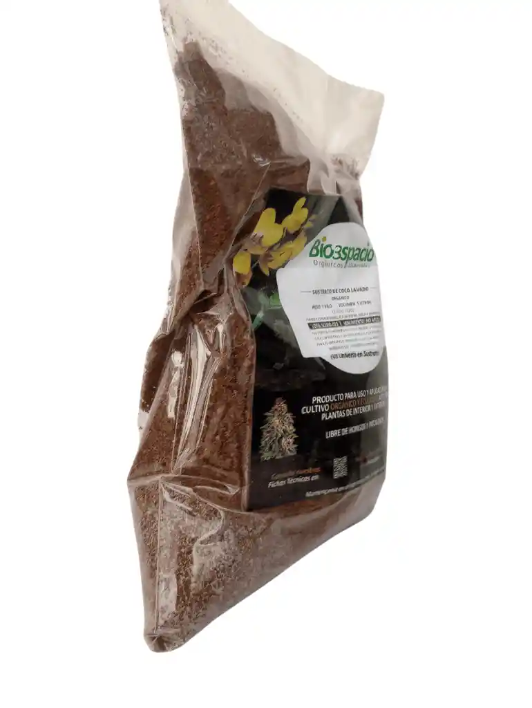 Sustrato De Coco Lavado 1 Kilo