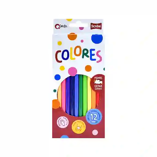 Colores Scribe Q Nota X12