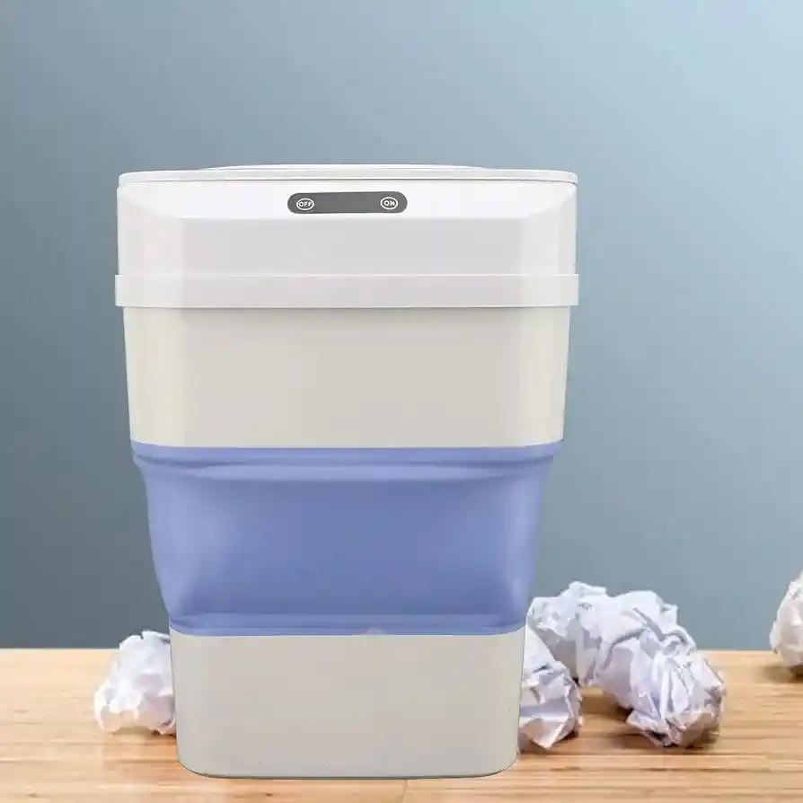 Bote De Basura Cubo De Basura Con Sensor Inteligente Papelera De Reciclaje 17.5 L