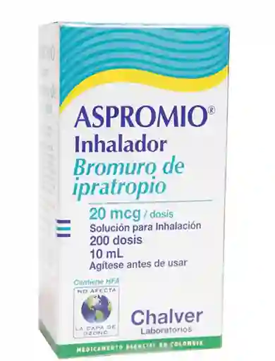Aspromio Inhalador Bromuro De Ipratropio 200dosis