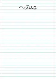 Cuaderno Rayado Niña