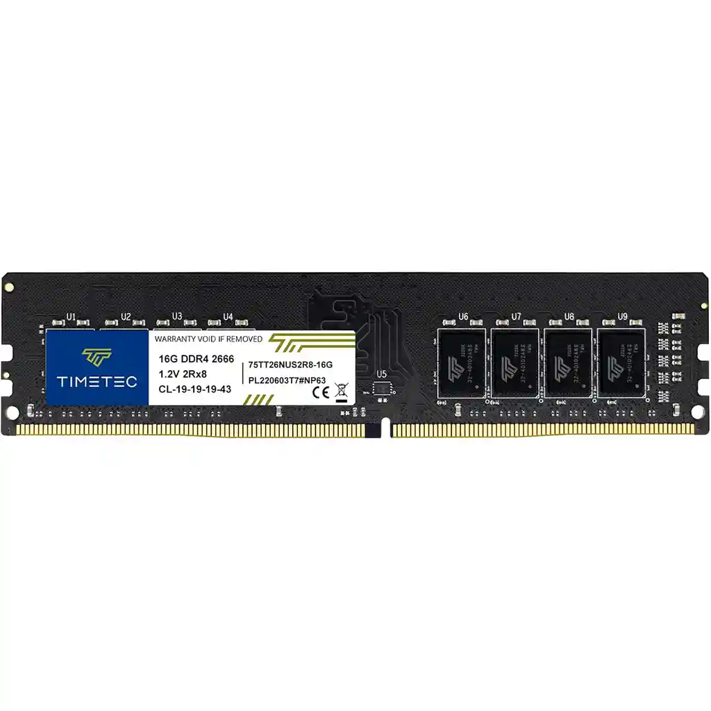 Ram 16gb Ddr4 Timetec 2666 Mhz Memoria Escritorio