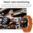 Reloj Inteligente Deportivo Smartwatch T900 Ultra 49mm, Plateado Y Correa Gris