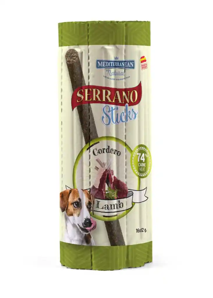 Serrano Sticks Cordero (pk)
