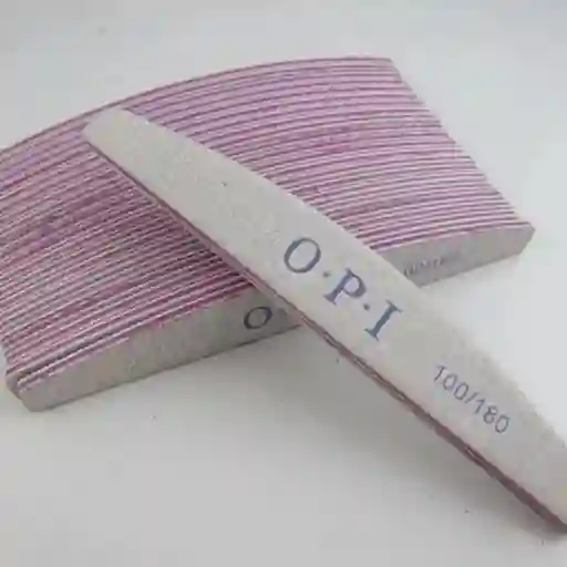 Lima De Uñas Gris Medialuna Gpi 100/180 X 12 Piezas