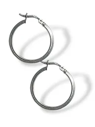 Arete Candonga En Plata Ley 925, Arete En Plata Ley 925, Joyeria Joyas, Aretes En Plata