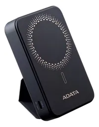 Adata R100, Power Bank 10000mah, Carga Inalámbrica Magnética Color Negro