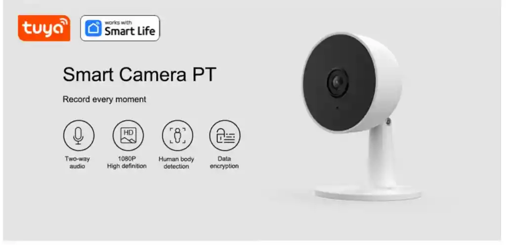 Cámara Seguridad Tuya Wifi Hd Usb