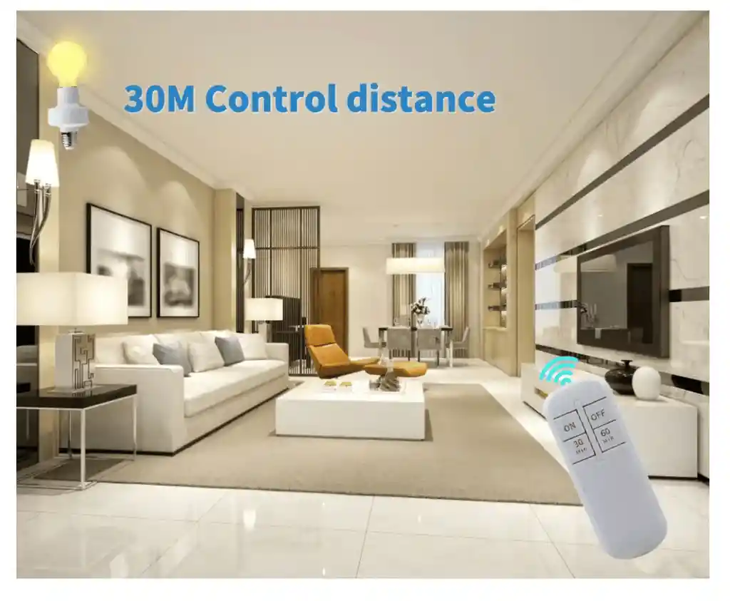 Enchufe Bombillo Control Interruptor Inteligente Bombillo