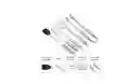 Set Utensilios Asados Parrilero Acero Inoxidable Estuche