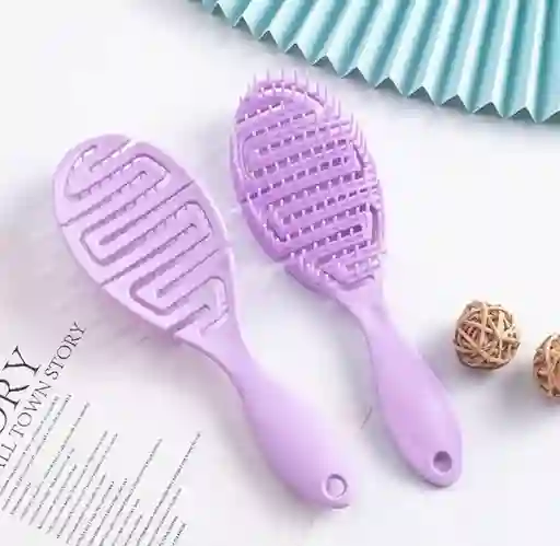 Peine Cepillo Anti Friz Todo Tipo De Cabello