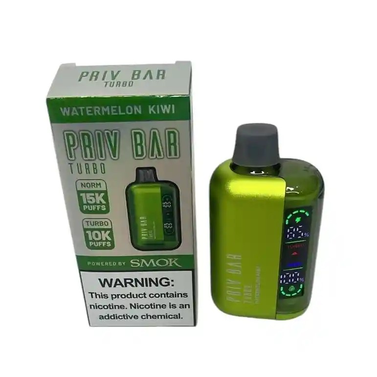 Vape Priv Bar 15000 Puffs Sandia Vaper Vapper Vapeador Cigarrilo Electronico