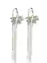 Arete En Plata Ley 925 Colgante Con Piedras De Murano, Joyeria Joyas, Aretes En Plata