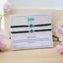Set Pulseras De Proteccion Ojo Turco Tejidas Para Compartir