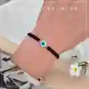 Set Pulseras De Proteccion Ojo Turco Tejidas Para Compartir