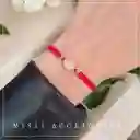 Pulsera Tejida Medalla De San Benito - Manilla De Protección Color A Elección