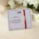 Pulsera Tejida Medalla De San Benito - Manilla De Protección Color A Elección