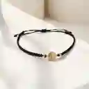 Pulsera Tejida Medalla De San Benito - Manilla De Protección Color A Elección