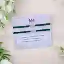 Set Pulseras Tejidas Tortugas - Manillas Para Compartir