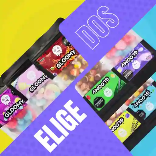 Gloomys Dulces Y Caramelos - Elige Dos - Pack 2