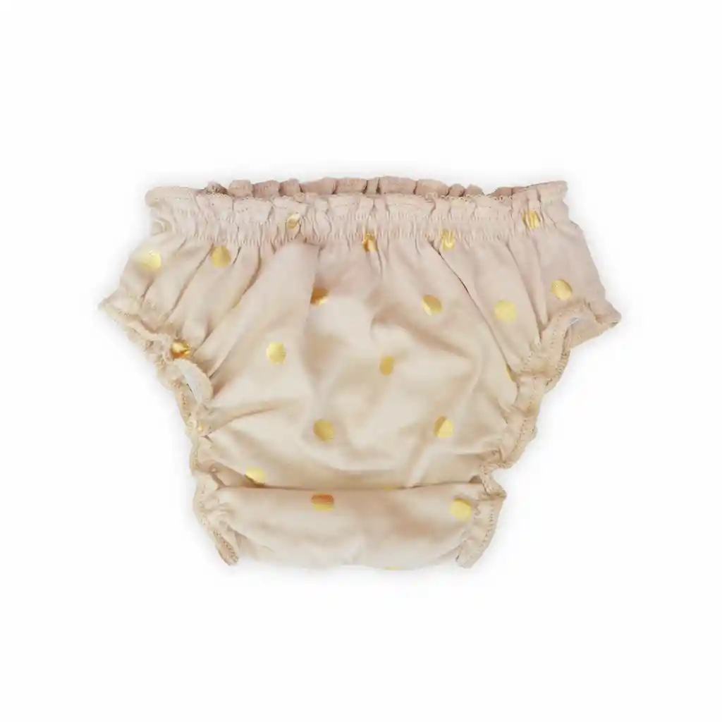 Calzones 2xl Beige Círculos Dorados