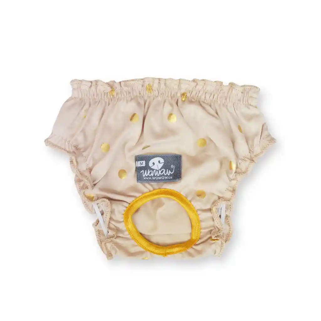 Calzones 2xl Beige Círculos Dorados