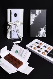 Lunares X12 + Pistacho Knafeh (chocolates Dubái Dúo Perfecto En Regalo)