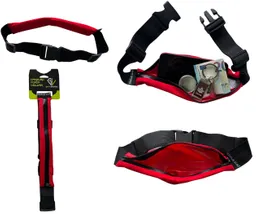 Canguro Deportivo Tipo Riñonera Impermeable Gvs55/ Rojo