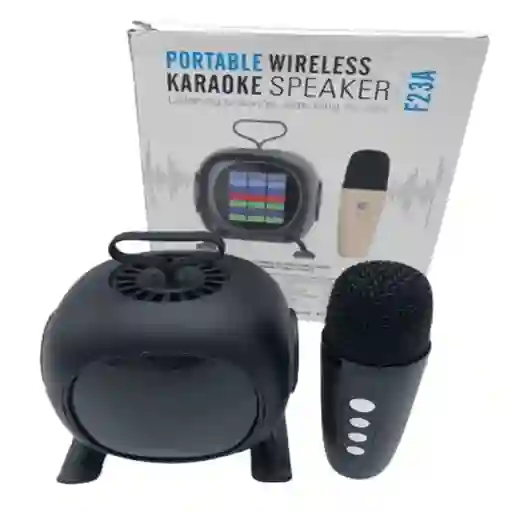Mini Parlante Karaoke Recargable Inalambrico