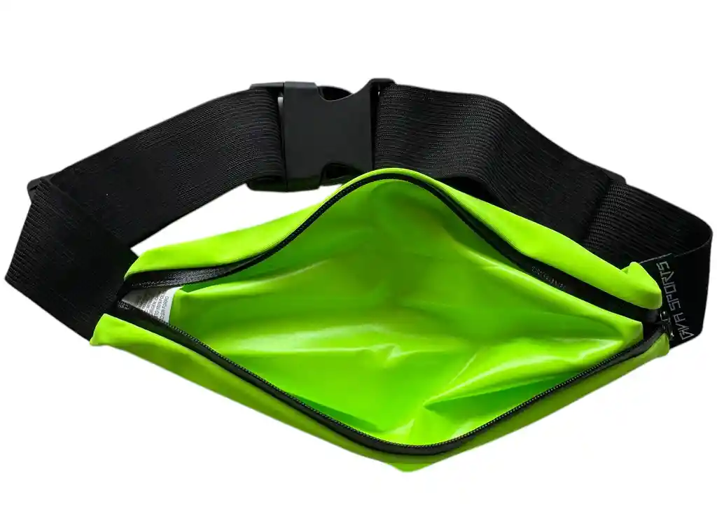 Canguro Deportivo Tipo Riñonera Impermeable Gvs55/ Neón