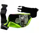 Canguro Deportivo Tipo Riñonera Impermeable Gvs55/ Neón