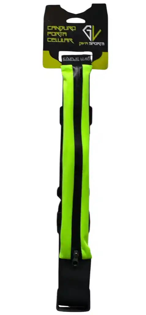 Canguro Deportivo Tipo Riñonera Impermeable Gvs55/ Neón