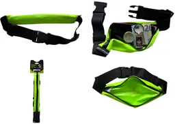Canguro Deportivo Tipo Riñonera Impermeable Gvs55/ Neón