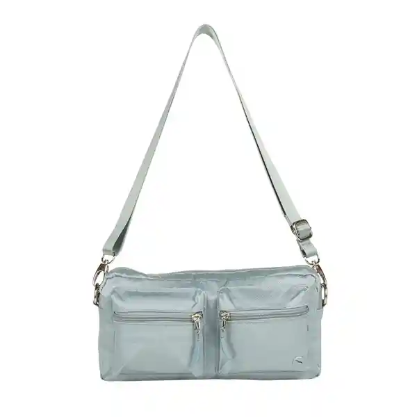 Bolso Manos Libres Lugano Capella Azul Hielo